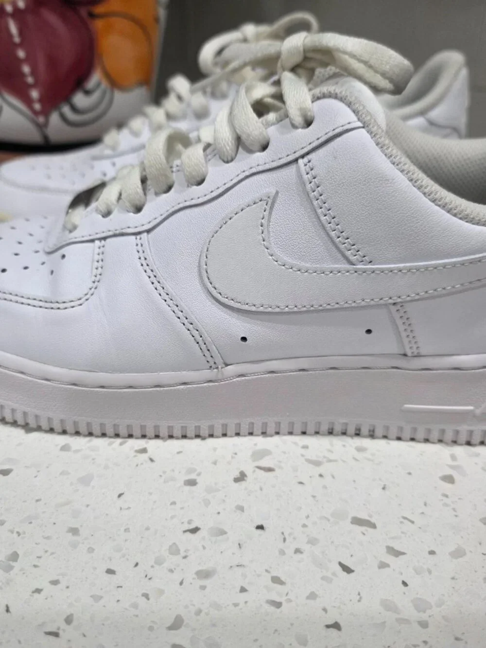 Nike Air Force 1 Low '07 Triple White Size 8.5M / 10W CW2288-111